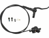 Shimano MT200 Arka Fren Seti Uzun KabloHidrolik Fren Seti MT200 Sağ 1800 mm (Siyah)Elektrikli Bisiklet Uyumlu - 1