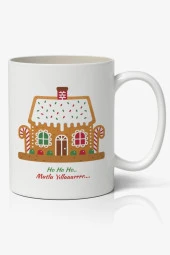 Yılbaşı Temalı Kupa Bardak Baskılı Kahve Kupa Bardak Model 23 thumbnail 1