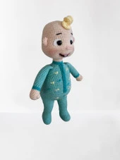 Cocomelon Bebek Amigurumi Organik Oyuncak - 3
