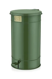 The Mia Çöp Kovası Haki 24 Lt GLV0746 thumbnail 1