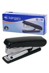 Zımba Makinesi Siyah No:10 1 Adet Kangaro HS-J10 Zımba Makinası Ofis Büro Okul Öğrenci Küçük Boy - 1