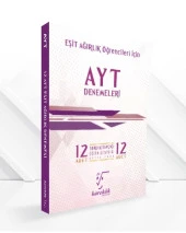 AYT 12'Lİ DENEME SETİ (EŞİT AĞIRLIK) - 1