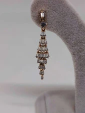 Altın Renkli Çelik Küpe (45420) thumbnail 3