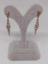 Altın Renkli Çelik Küpe (45420) thumbnail 1