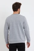 Süperlife Erkek Bisiklet Yaka 3 iplik Kalın Brooklyn Baskılı Sweatshirt SPR24sw29 - 10