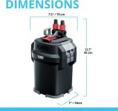 Fluval 107 Dış Filtre 550 l/h / 40-130 Lt thumbnail 3