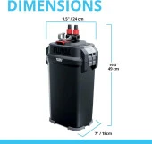 Fluval 407 Dış Filtre 1450 l/h / 150-500 Lt - 2