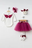 Kız Bebek Tütü Etekli Badili Melek Kanat Takım PNPN1122 thumbnail 3