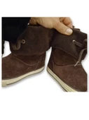 CONVERSE KAHVERENGİ FERMUARLI ÇOCUK BOT - 4
