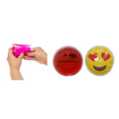 KALP EMOJİ KIRMIZI CEYLAN CEP SOBASI,EL ISITICI,2 ADET SICAK SU TORBASI PVC  9cm - 2