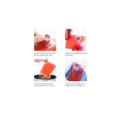 KALP EMOJİ KIRMIZI CEYLAN CEP SOBASI,EL ISITICI,2 ADET SICAK SU TORBASI PVC  9cm - 8