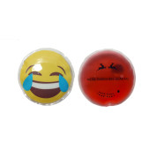 GÜLEN EMOJİ KIRMIZI CEYLAN CEP SOBASI,EL ISITICI,2 ADET SICAK SU TORBASI PVC  9cm - 4