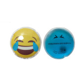 GÜLEN EMOJİ MAVİ CEYLAN CEP SOBASI,EL ISITICI,2 ADET SICAK SU TORBASI PVC  9cm - 4