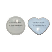 KALP EMOJİ BEYAZ GEYİK CEP SOBASI,EL ISITICI,2 ADET SICAK SU TORBASI PVC  9cm - 5
