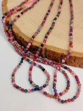 Yakut & Safir Açık Renkler Dizi 2.5mm (45444) - 4