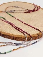 Yakut, Zümrüt & Safir Açık Renkler Dizi 2.5mm (45446) - 3