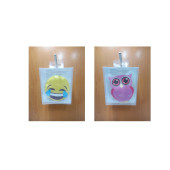 GÜLEN EMOJİ PEMBE BAYKUŞ CEP SOBASI,EL ISITICI,2 ADET SICAK SU TORBASI PVC  9cm - 7