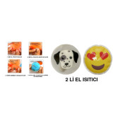 KALP EMOJİ,KÖPEK CEP SOBASI,EL ISITICI,2 ADET SICAK SU TORBASI PVC  9cm - 1