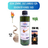 Sağdıç Saraciye Kandil Yağı Kokusuz Dumansız Iç Mekan Kandil Sıvısı 250 Ml+50cm Fitil kendallr0y - 3