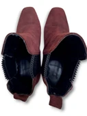 ZARA BORDO SÜET TOPUKLU BOT 36 - 6