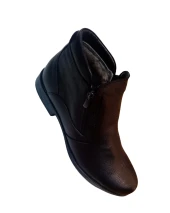 Guerra Mr Erkek Hakiki Deri Hakiki Kürklü Büyük Numara(45-48) Klasik Bot thumbnail 3