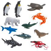 Oyuncak Vahşi Hayvan Seti 11 Parça - 1