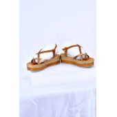 ALDO  39 GOLD ROSE PLATFORMLI BAĞCIKLI DÜZ TABAN SANDALET - 2