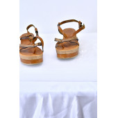 ALDO  39 GOLD ROSE PLATFORMLI BAĞCIKLI DÜZ TABAN SANDALET - 6