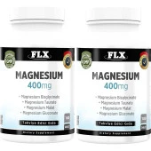 FLX Magnesium Bisglisinat Malat Taurat Glukonat 2 Kutu 180 Tablet thumbnail 1