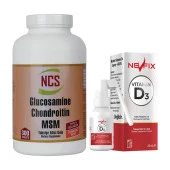 Ncs Glucosamine Chondroitin Msm Type Iı Collagen Turmeric 300 Tablet Nevfix Vitamin D3 Sıvı Sprey - 1