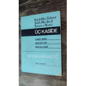 Kaab Bin Züheyr-Salih Bin Şerif-İmam-ı Busiri Üç Kaside  (2.el) - 1