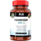 FLX Magnezyum Magnesium Elementleri Complex 400 Mg 60 Tablet thumbnail 1