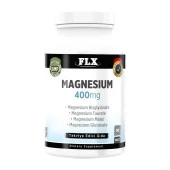 FLX Magnezyum Magnesium Elementleri Complex 400 Mg 90 Tablet - 1