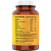 FLX Quercetin Complex Kuersetin Ester C Vitamin D Aserola Rutin Resveratrol Magnezyum Bromelain 120 Tablet thumbnail 2