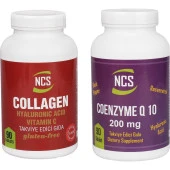 NCS COLLAGEN 1000 MG 90 TABLET NCS COENZYME Q-10 200 MG 90 TABLET 2 ÜRÜN BİRDEN thumbnail 1