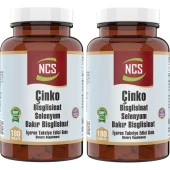 Ncs Çinko Bisglisinat   Bakır Selenium Zinc 2 x 180 Tablet thumbnail 1