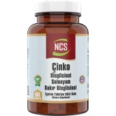 Ncs Çinko Bisglisinat   Bakır Selenium 60 Tablet - 1