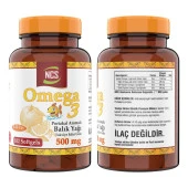 Ncs Omega 3 Balık Yağı 500 Mg 102 Softgel Portakal Aromalı     Ncs Vitamin D3 + K2 Damla 20 ml thumbnail 2