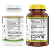 Ncs Omega 3-6-9 Fish Oil 1000MG 200 Softgels   Omega 3 Limon Aromalı Balık Yağı 1000MG 60 Softgel thumbnail 2