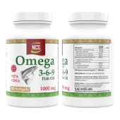 Ncs Omega 3-6-9 Balık Yağı 1000 Mg Evening Primrose Oil Keten Tohumu Yağı Epa Dha    Nevfix Vitamin D3 Sıvı Sprey - 2