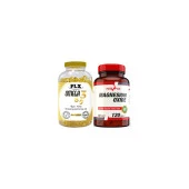 Flx Omega 3-6-9 Balık Yağı 90 Softgel   Nevfix Magnesium Oxide 120 Tablet thumbnail 1