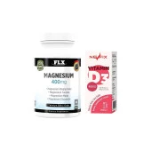 Flx Magnezyum Bisglisinat Malat Taurat Glukonat 90 Tablet + Nevfix 400 Iu Sprey 20 ml thumbnail 4