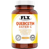 Flx Kuersetin Ester C Resveratrol ve Bromelain 60 Tablet thumbnail 1