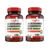 Nevfix Glucosamine Chondroitin Msm (2 Kutu) 120 Tablet thumbnail 1