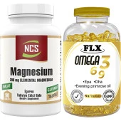 Ncs Magnesium Malat 90 Tablet   Flx Omega 3-6-9 90 Tablet thumbnail 1