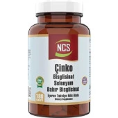 Ncs Çinko Bisglisinat Selenyum Bakır Bisglisinat 180 Tablet thumbnail 1