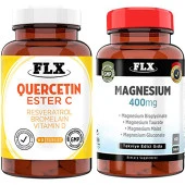 Flx Kuersetin Ester C 60 Tablet   Flx Magnezyum Malat 60 Tablet - 1