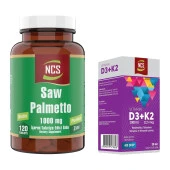 Ncs Saw Palmetto Biotin Zinc 120 Tablet   Vitamin D3 K2 Damla thumbnail 1