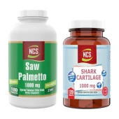 Ncs Saw Palmetto 180 Tablet   Shark Cartilage 120 Tablet thumbnail 1