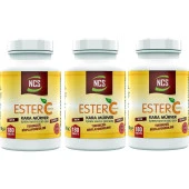 Ncs Ester C Vitamini 1000 Mg 180 Tablet Kara Mürver Turunçgil Bioflavonidleri Rutin Aserola 3 Adet thumbnail 1
